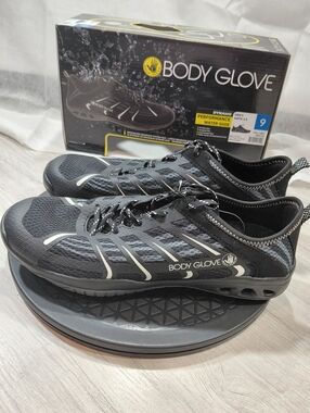 NWT Body Glove Rapid 2.0 Men's Black Performance Water Shoes SIZE 9